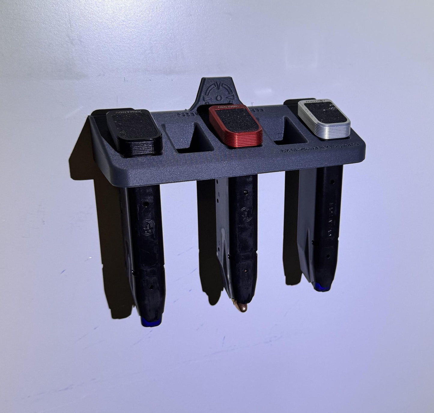 WallMag - Magnetic Magazine Holder for Secure Gun Storage